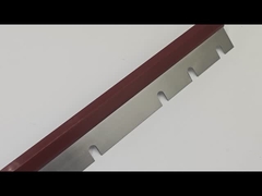 F2.010.405 yıkama bıçağı 1125*40*0.5mm Heidelberg XL105 Baskı makinesi yedek parçaları için